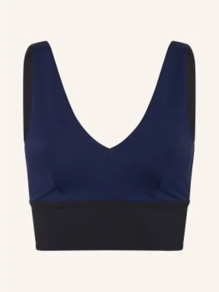 Mymarini Obratný Bralette Horní Díl Bikin Yogatop Ve Stylu Braletky tmavě modrá černá