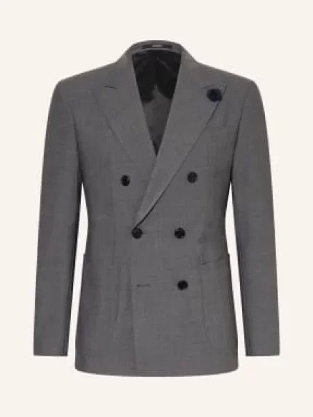 Joop! Marynarka Do Garnituru Heazy Slim Fit grau szara