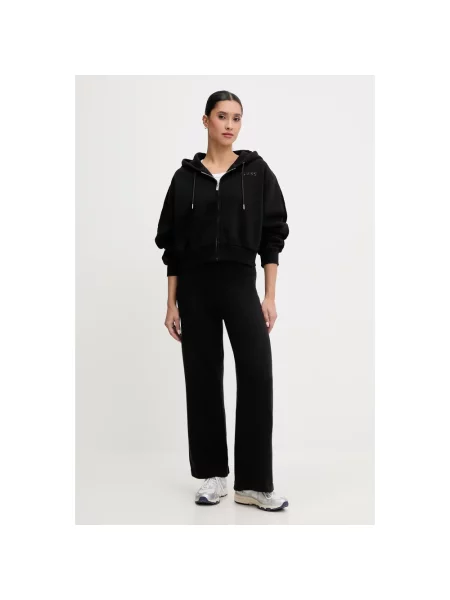 Bluza z kapturem Guess czarna