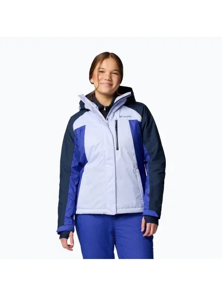 Columbia Snowy Summit Ins snowdrift/clematis blue/coll navy cdye női sí dzseki. Méret: M kék