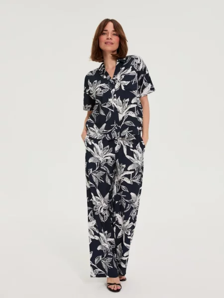Pantaloni Marisse albastru