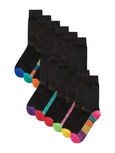 Next Șosete mai multe culori negru