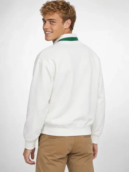 Polo Ralph Lauren Mikina krémová / čierna biela