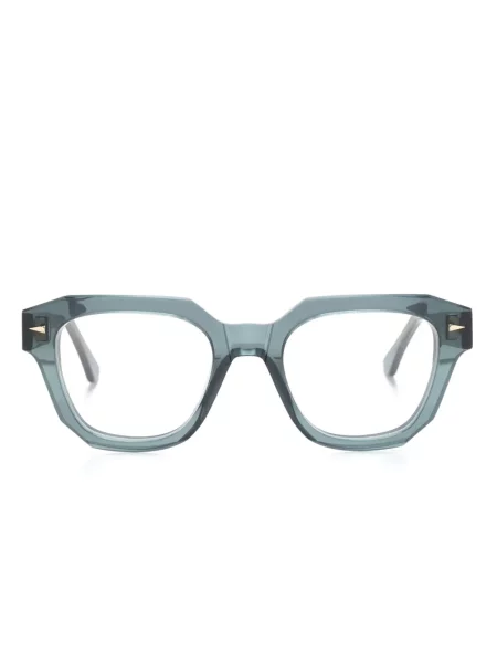 Ochelari de soare Ahlem cu imprimeu geometric albastru