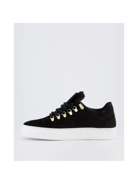 Sneakersy Nubikk skórzane klasyczne czarne
