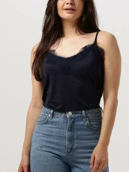 Coster Copenhagen Top ROSIE noapte albastru