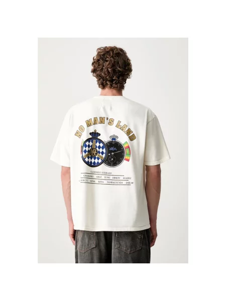 Koszulka Rhude z logo beżowa