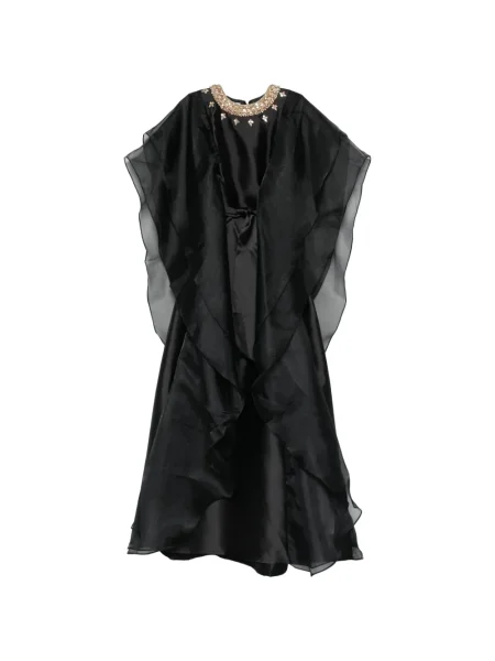 Rochie Baruni cu volane de costum negru
