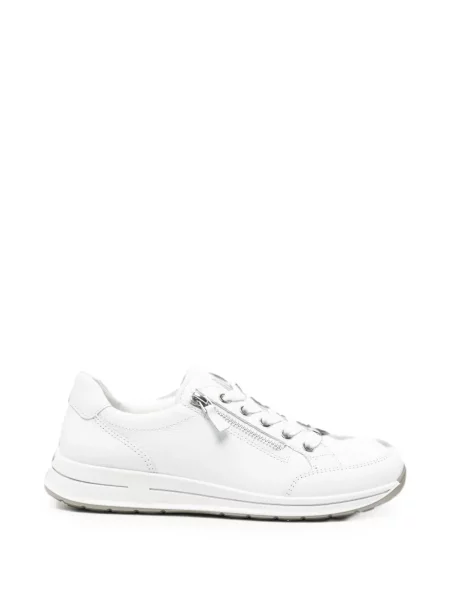Sneakerși Ara din piele alb