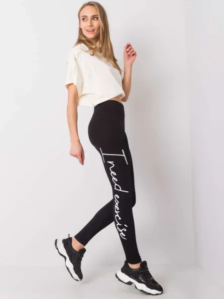 Leggings Rue Paris negru