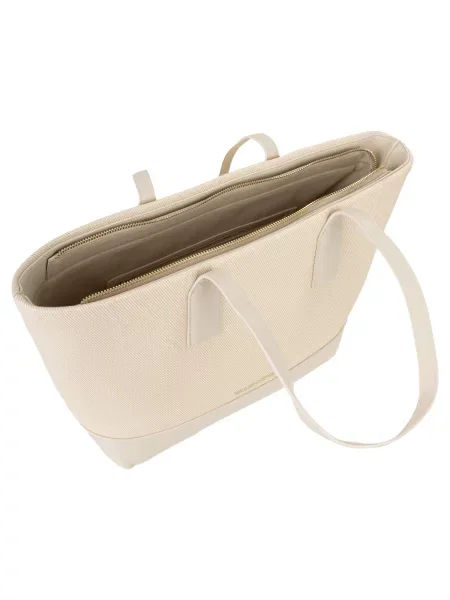 Crossbody kabelka Valentino béžová