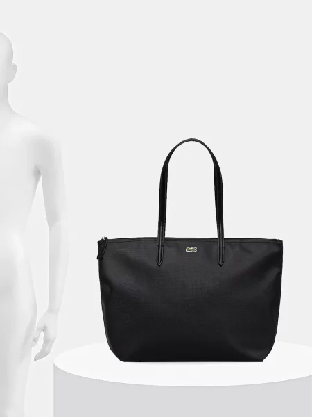 LACOSTE Shopper táska fekete