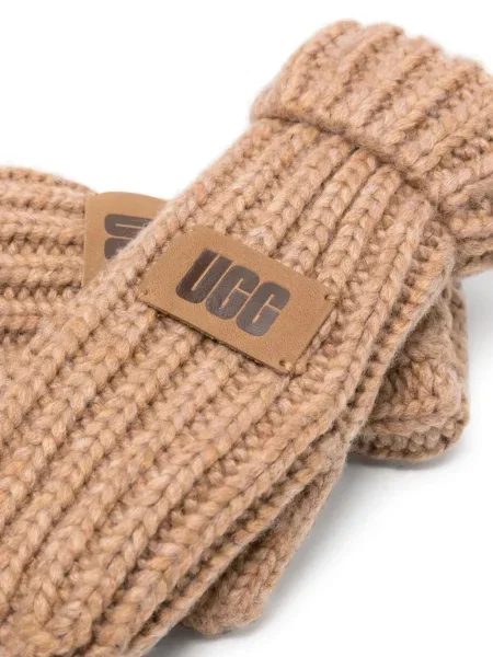 Rękawiczki dziecięce Ugg brązowe