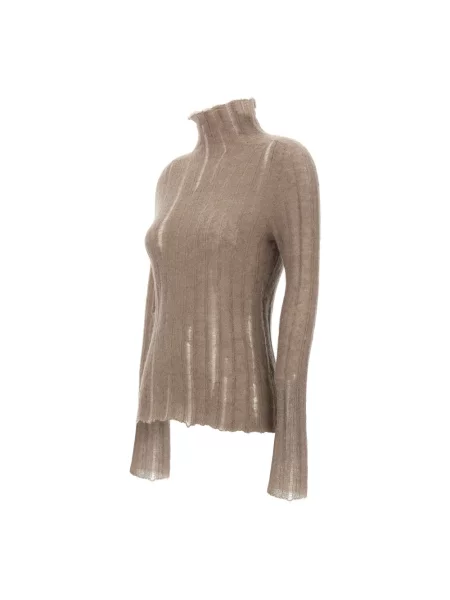 Sweter Fabiana Filippi brązowy