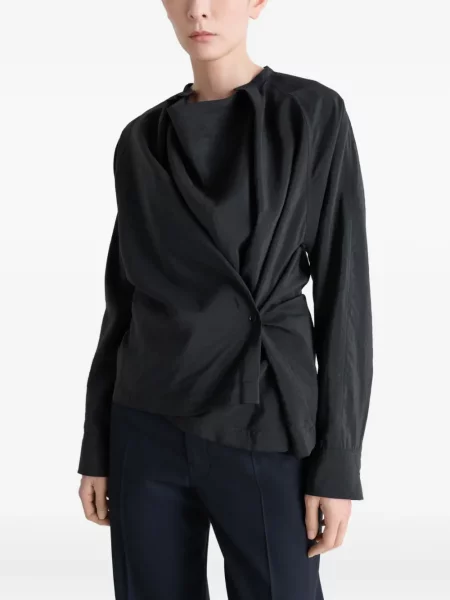 Koszula Lemaire plisowana czarna