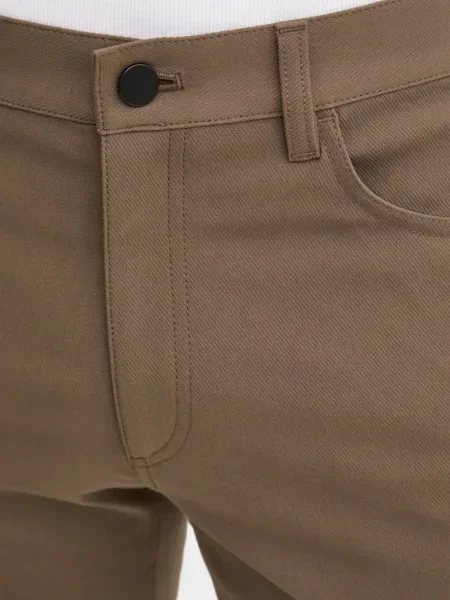 Pantaloni Theory cu 5 buzunare maro