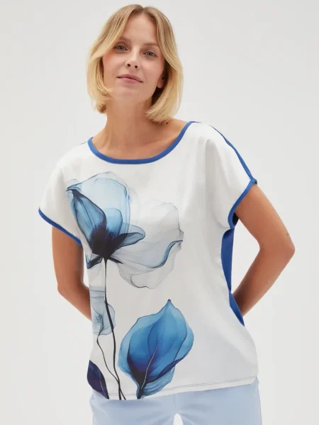 Tricou Marisse albastru
