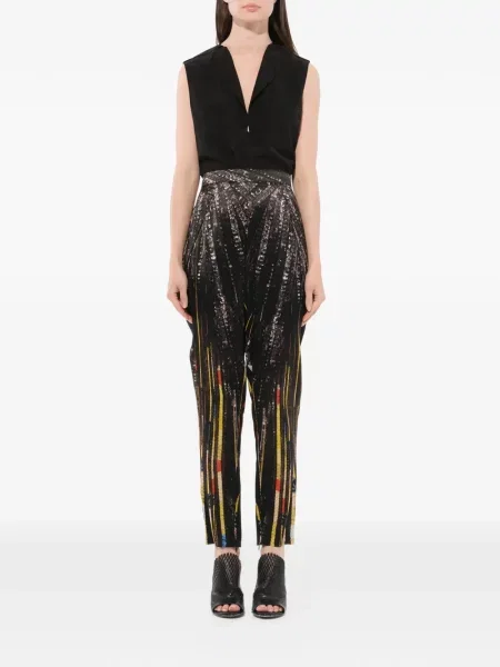 Pantaloni Givenchy cu paiete negru