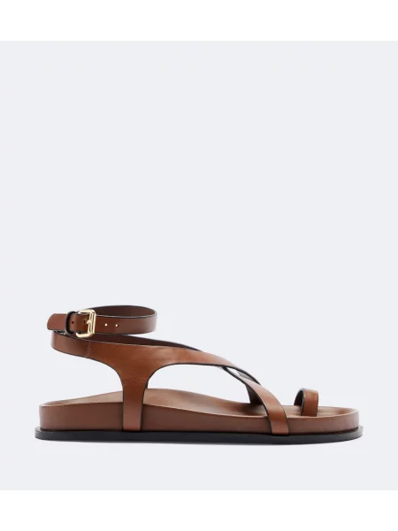 Sandale A.emery din piele maro