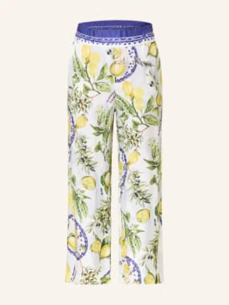 Marc Cain Spodnie Typu Culotte Washington weiss białe