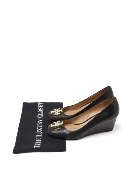 Pantofi cu toc Tory Burch cu pană negru