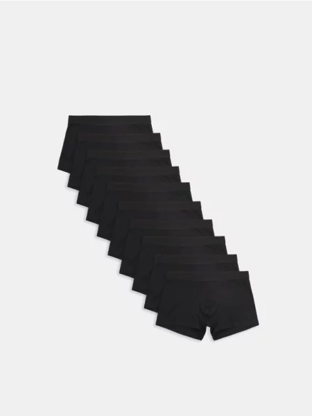Sinsay Bokserki classic 10 pack czarny
