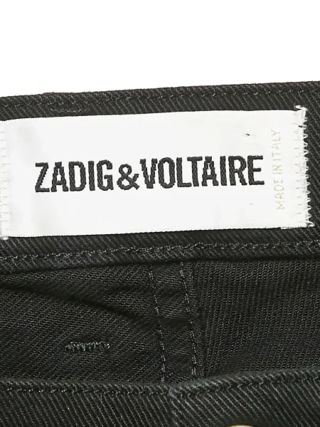 Blugi Zadig&voltaire cu 5 buzunare negru