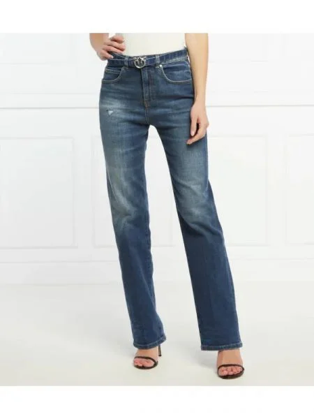 Pinko Blugi flavia | flare fit gri