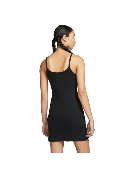 Rochie Nike cu nervuri negru