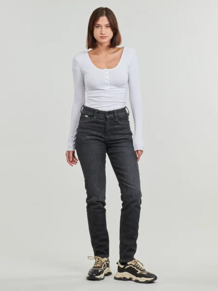 Džínsy s rovným strihom G-star Raw čierna