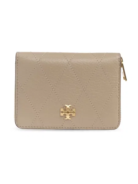 Portfel Tory Burch beżowy