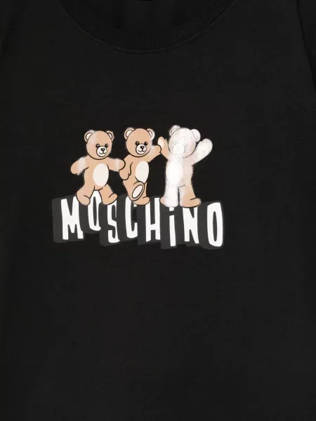 Koszulka dziecięca Moschino czarna