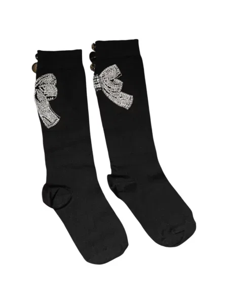 Șosete Dolce & Gabbana cu funde negru
