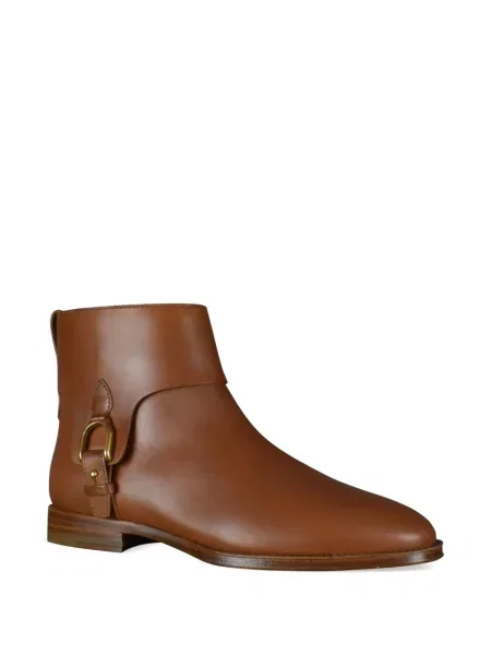Botine Lauren Ralph Lauren cu cataramă maro