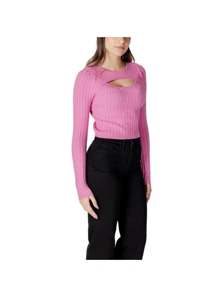 ONLY Pulover Meddi Cropped Fit roz
