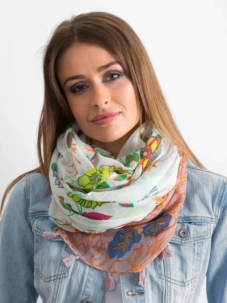 Fular Fashionhunters alb