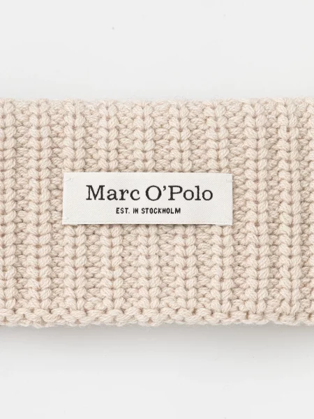 Вовняна пов'язка на голову Marc O'Polo бежевий