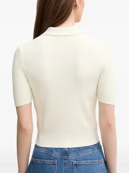 Top Benetton z wzorem argyle