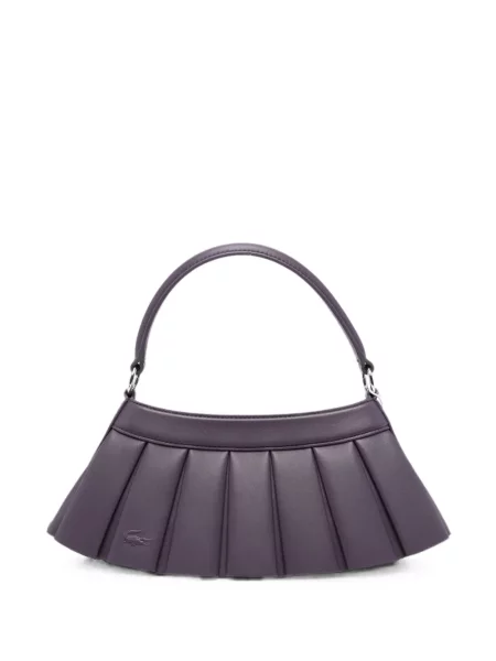 Geantă shopper Lacoste violet