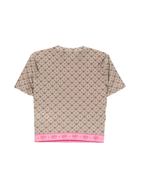 Koszulka Chiara Ferragni Collection beżowa