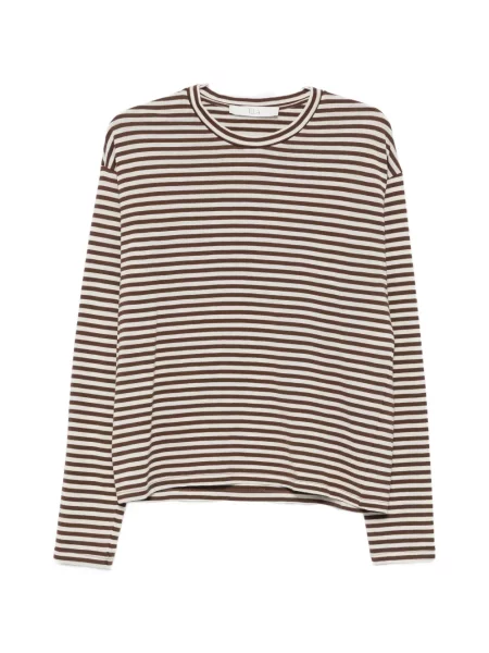 Lung tricou Tela maro