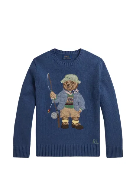 Koszulka polo dziecięca Polo Ralph Lauren niebieska