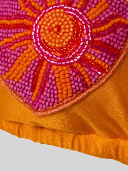 Bikini z obszyciem ozdobnymi kamieniami model KOYOVEYA' Banana Moon zielone