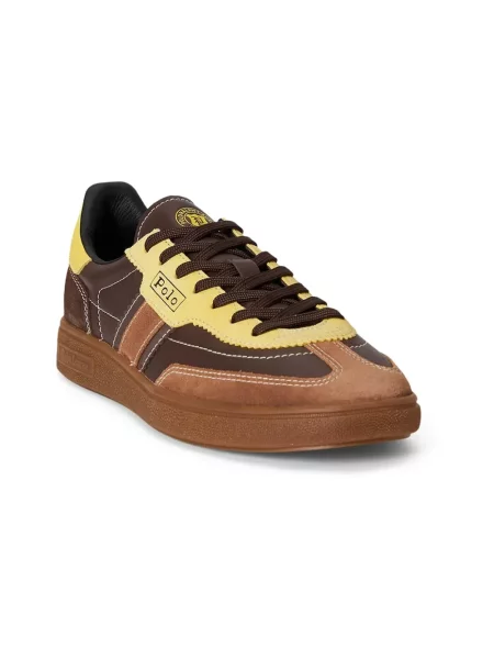 Polo Ralph Lauren sneakersy zamszowe Bedford brązowe