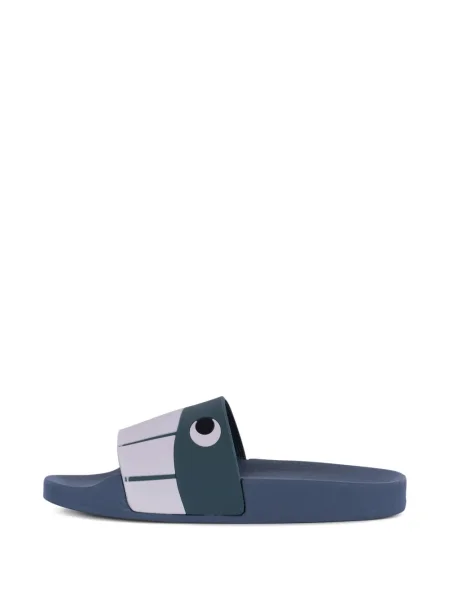 Kapcie dziecięce Stella Mccartney niebieskie