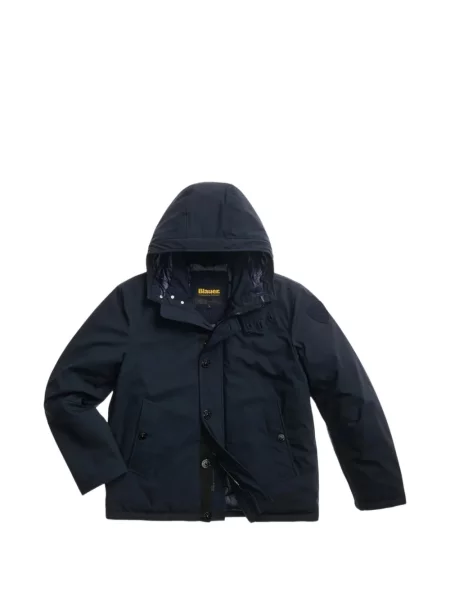 Palton Blauer cu glugă albastru