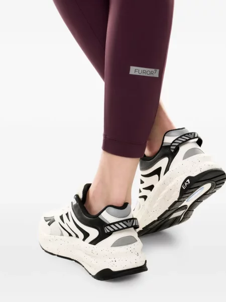 Leggings Ea7 Emporio Armani nyomtatás piros