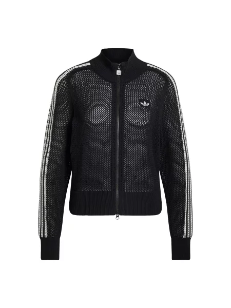 ADIDAS ORIGINALS Kardigan Firebird crna bijela