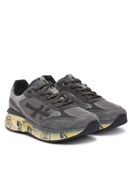 Sneakersy Premiata Moerun Var šedá
