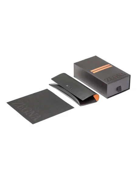 Ochelari de soare Zegna auriu